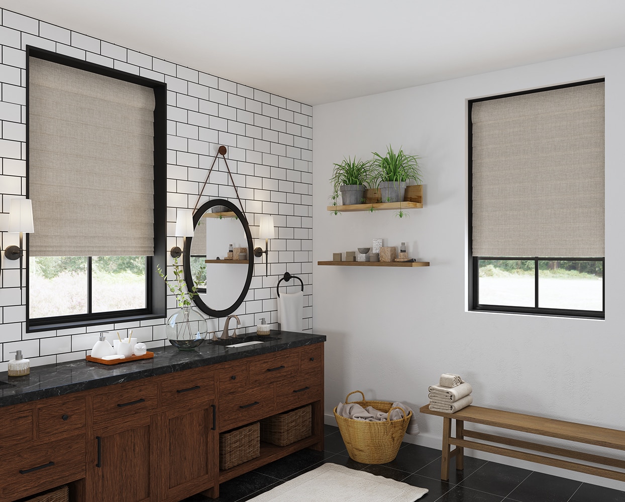 Designer Roman Shades
